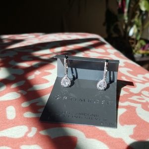 Primrose CZ earrings, never worn